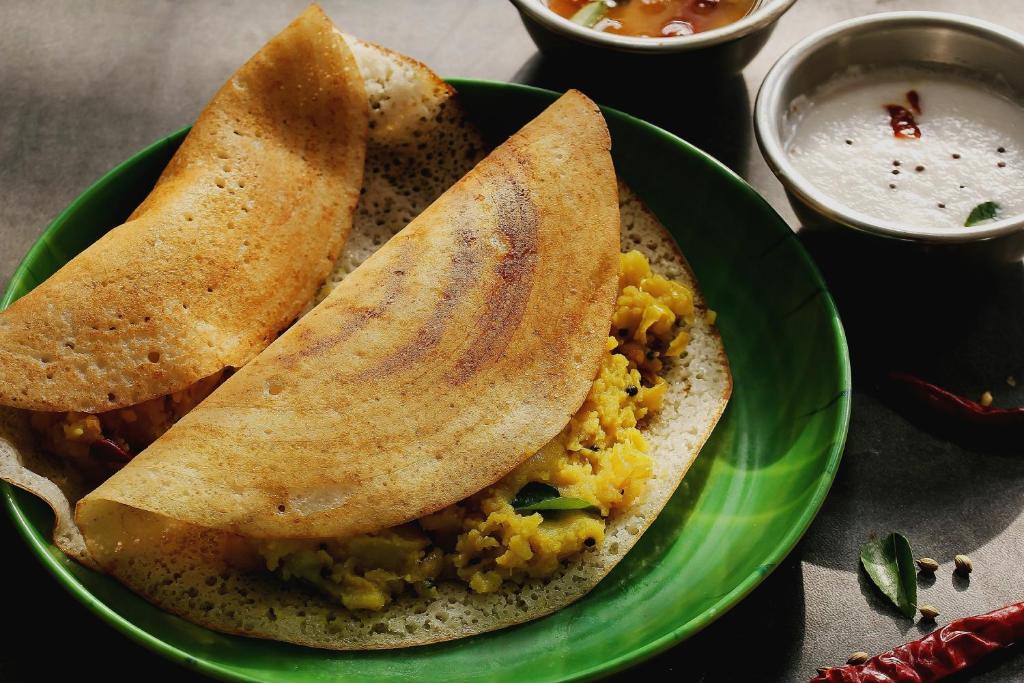 Food served at Delight Inn - meals included hotel kondapur